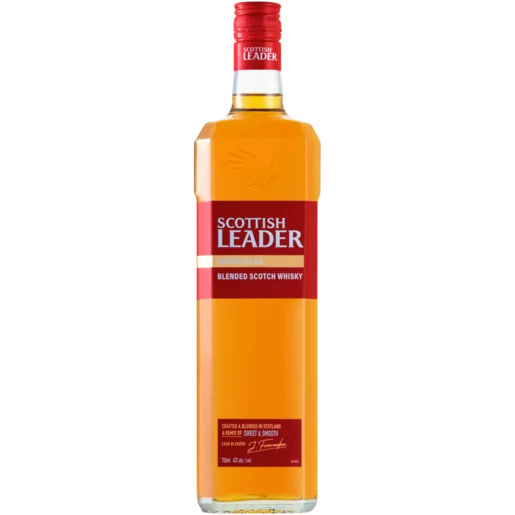 Scottish Leader Original Scottish Blended Whiskey Bottle 750ml Scottish Leader Original Scottish Blended Whiskey Bottle 750ml
