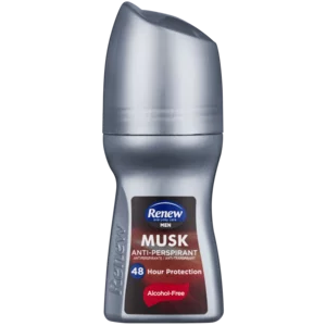 Renew Men Musk Anti-Perspirant Roll-On 50ml Renew Men Musk Anti-Perspirant Roll-On 50ml