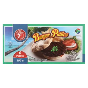 Florida Foods Frozen Burger Patties 300g Florida Foods Frozen Burger Patties 300g