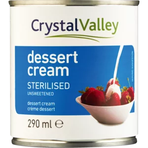 Crystal Valley Dessert Cream 290ml Crystal Valley Dessert Cream 290ml