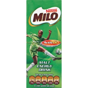 Nestlé Milo Malt Chocolate Flavoured Energy Drink 200ml Nestlé Milo Malt Chocolate Flavoured Energy Drink 200ml
