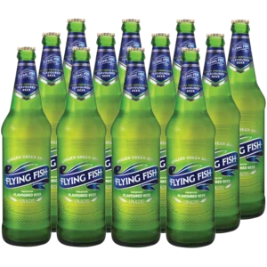 Flying Fish Chilled Green Apple Flavoured Beer Bottles 12x660ml Flying Fish Chilled Green Apple Flavoured Beer Bottles 12x660ml