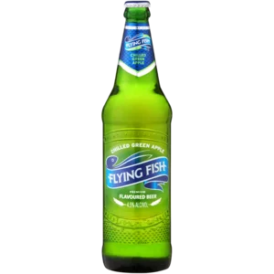 Flying Fish Chilled Green Apple Flavoured Beer Bottle 660ml Flying Fish Chilled Green Apple Flavoured Beer Bottle 660ml