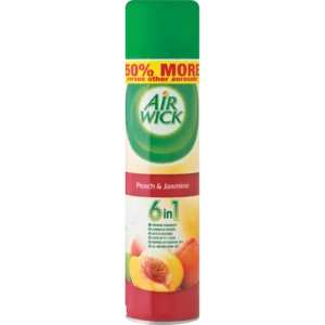 Air Wick Peach & Jasmine Air Freshener Can 280ml Air Wick Peach & Jasmine Air Freshener Can 280ml