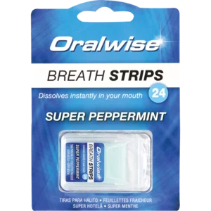 Oralwise Peppermint Breath Strips Oralwise Peppermint Breath Strips