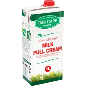Fair Cape Ecofresh UHT Long Life Full Cream Milk 1L