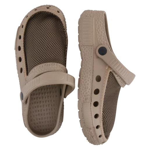 Clog Khaki Mesh Shoes Size 6-11 Clog Khaki Mesh Shoes Size 6-11