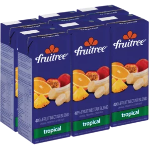 Fruitree Tropical Fruit Juice 6x200ml