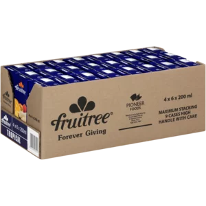 Fruitree Tropical Flavoured Fruit Juice Boxes 24x200ml Fruitree Tropical Flavoured Fruit Juice Boxes 24x200ml