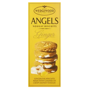 Wedgewood Angels Nougat Ginger Flavoured Biscuits 15Og