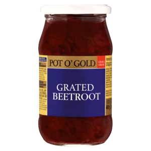 Pot O' Gold Grated Beetroot 400g