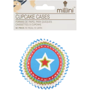 Millini Superstar Cupcake Cases 50 Pack