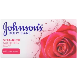 Johnson's Vita-Rich Rose Water Replenishing Soap 175g Johnson's Vita-Rich Rose Water Replenishing Soap 175g