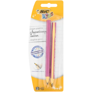 BIC Kids Graphite Pencil 2 Pack BIC Kids Graphite Pencil 2 Pack