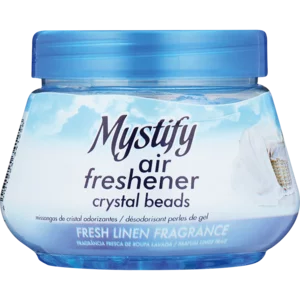 Mystify Fresh Linen Gel Air Freshener 180g Mystify Fresh Linen Gel Air Freshener 180g