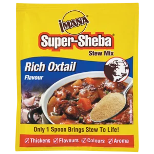 Imana Super-Sheba Rich Oxtail Flavoured Stew Mix 55g