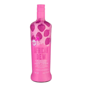 African Dew Strawberry Cream Liqueur Bottle 750ml African Dew Strawberry Cream Liqueur Bottle 750ml