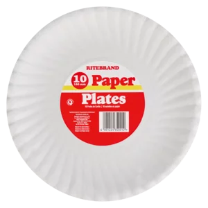 Ritebrand Paper Plates 10 Pack Ritebrand Paper Plates 10 Pack