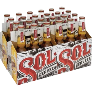 Sol Cerveza Mexican Beer Limited Edition Bottles 24x330ml Sol Cerveza Mexican Beer Limited Edition Bottles 24x330ml