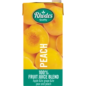 Rhodes 100% Peach Juice 1L Rhodes 100% Peach Juice 1L
