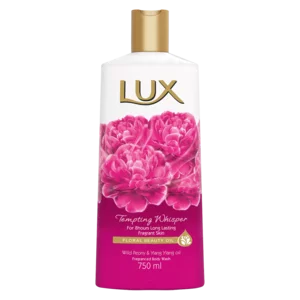 Lux Tempting Whisper Wild Peony & Ylang Ylang Oil Body Wash 750ml Lux Tempting Whisper Wild Peony & Ylang Ylang Oil Body Wash 750ml