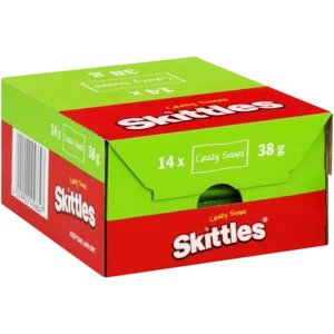 Skittles Crazy Sours Candies 14x38g Skittles Crazy Sours Candies 14x38g
