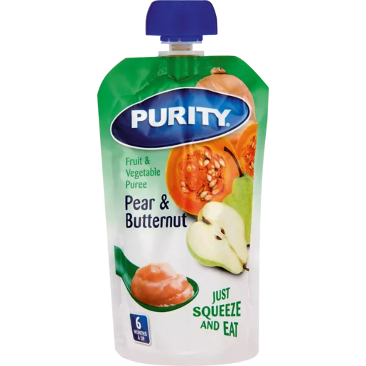 Purity Pear & Butternut Baby Pouch 110ml