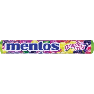 Mentos Grape Mix Soft Sweets 38g Mentos Grape Mix Soft Sweets 38g