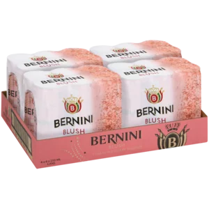 Bernini Blush Sparkling Grape Frizzante Cans 24x250ml Bernini Blush Sparkling Grape Frizzante Cans 24x250ml