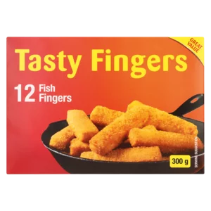 Tasty Fingers Frozen Fish Fingers 300g Tasty Fingers Frozen Fish Fingers 300g