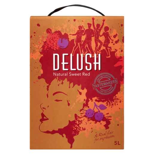 Delush Natural Sweet Red Wine Box5L Delush Natural Sweet Red Wine Box5L