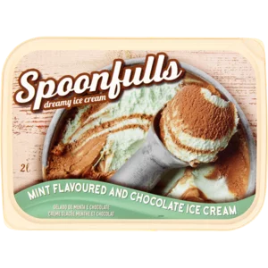 Spoonfulls Chocolate Mint Ice Cream 2L
