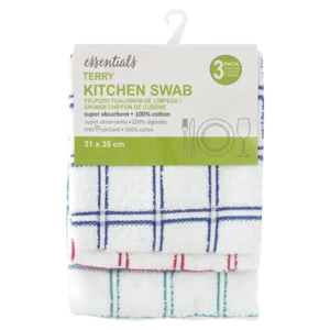 Essentials Kitchen Swab 3 Pack Essentials Kitchen Swab 3 Pack
