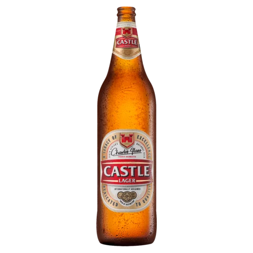Castle Lager Beer Bottle 1L Castle Lager Beer Bottle 1L