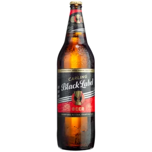 Carling Black Label Beer Bottle 1L Carling Black Label Beer Bottle 1L