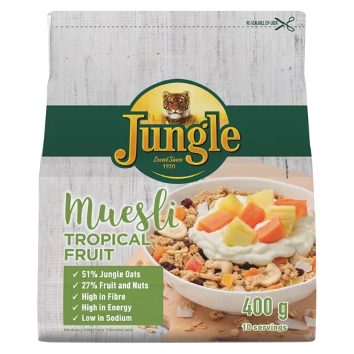 Jungle Tropical Muesli 400g Jungle Tropical Muesli 400g