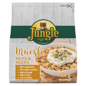 Jungle Nuts & Seeds Muesli 400g Jungle Nuts & Seeds Muesli 400g
