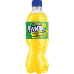 Fanta Sparkling Pineapple Flavoured Drink Bottle 440ml Fanta Sparkling Pineapple Flavoured Drink Bottle 440ml