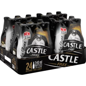 Castle Free Alcohol-Free Beer Bottles 24x340ml Castle Free Alcohol-Free Beer Bottles 24x340ml