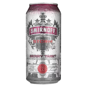 Smirnoff Storm Berry Twist Spirit Cooler Can 440ml Smirnoff Storm Berry Twist Spirit Cooler Can 440ml