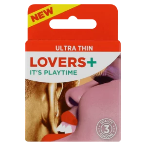 Lovers Plus Ultra Thin Condoms 3 Pack