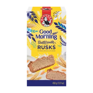 Bakers Good Morning Buttermilk Flavoured Rusks 450g Bakers Good Morning Buttermilk Flavoured Rusks 450g