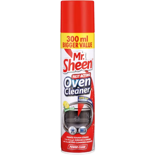 Mr. Sheen Fast Acting Oven Cleaner 300ml Mr. Sheen Fast Acting Oven Cleaner 300ml