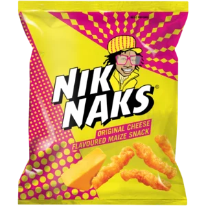 Simba NikNaks Cheese Flavoured Maize Snack 135g Simba NikNaks Cheese Flavoured Maize Snack 135g