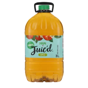 Darling Juic'd Apple Flavoured Fruit Juice 3L Darling Juic'd Apple Flavoured Fruit Juice 3L