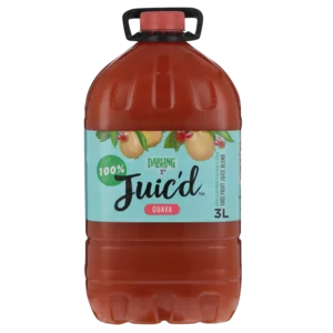 Darling Juic'd Guava Flavoured Fruit Juice 3L Darling Juic'd Guava Flavoured Fruit Juice 3L