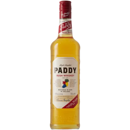 Paddy Triple Distilled Irish Whiskey 750ml Paddy Triple Distilled Irish Whiskey 750ml