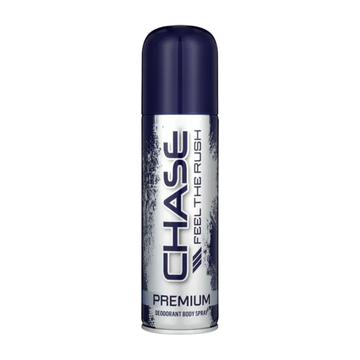 Chase Premium Mens Body Spray Deodorant 120ml Chase Premium Mens Body Spray Deodorant 120ml