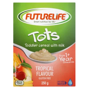 Futurelife Tots Toddler Tropical Flavoured Cereal 250g Futurelife Tots Toddler Tropical Flavoured Cereal 250g