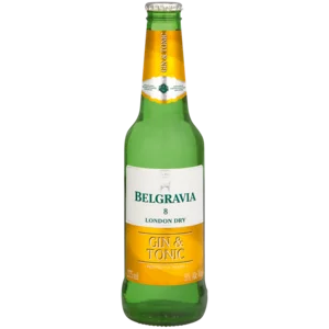 Belgravia London Dry Gin & Tonic Bottle 275ml Belgravia London Dry Gin & Tonic Bottle 275ml